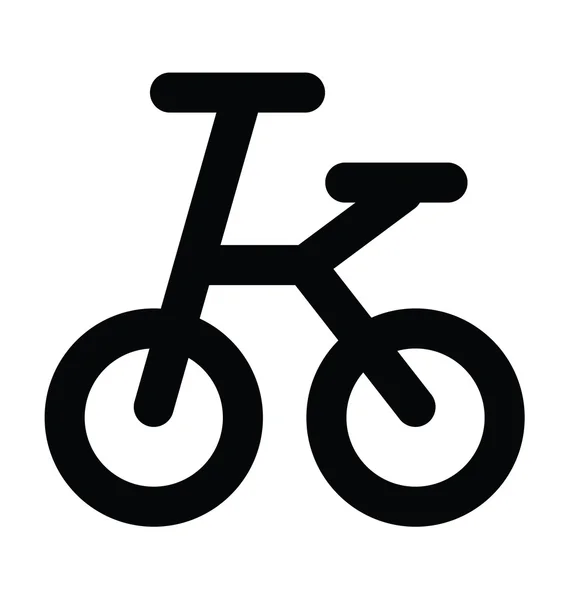 Fiets vet lijn Vector Icon — Stockvector