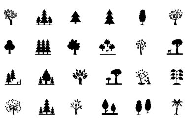 Forest Vector Solid Icons 2