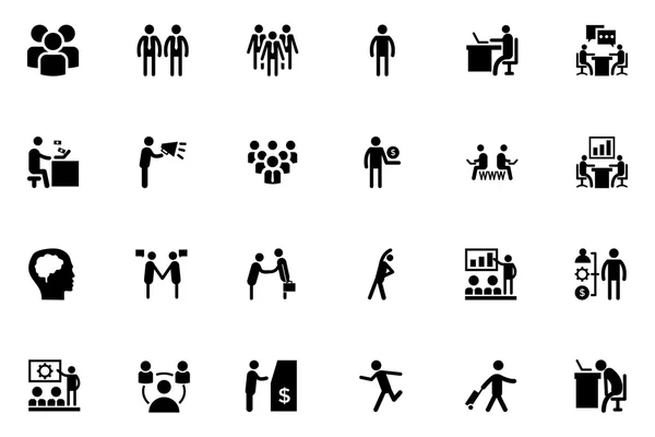 Human Vector Icons 1 — Stock Vector