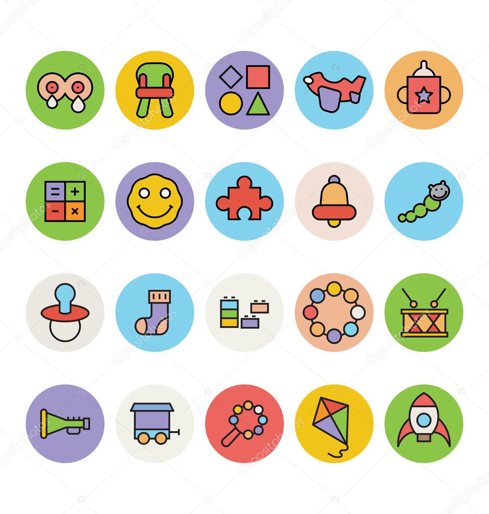 Baby Vector Icons 4