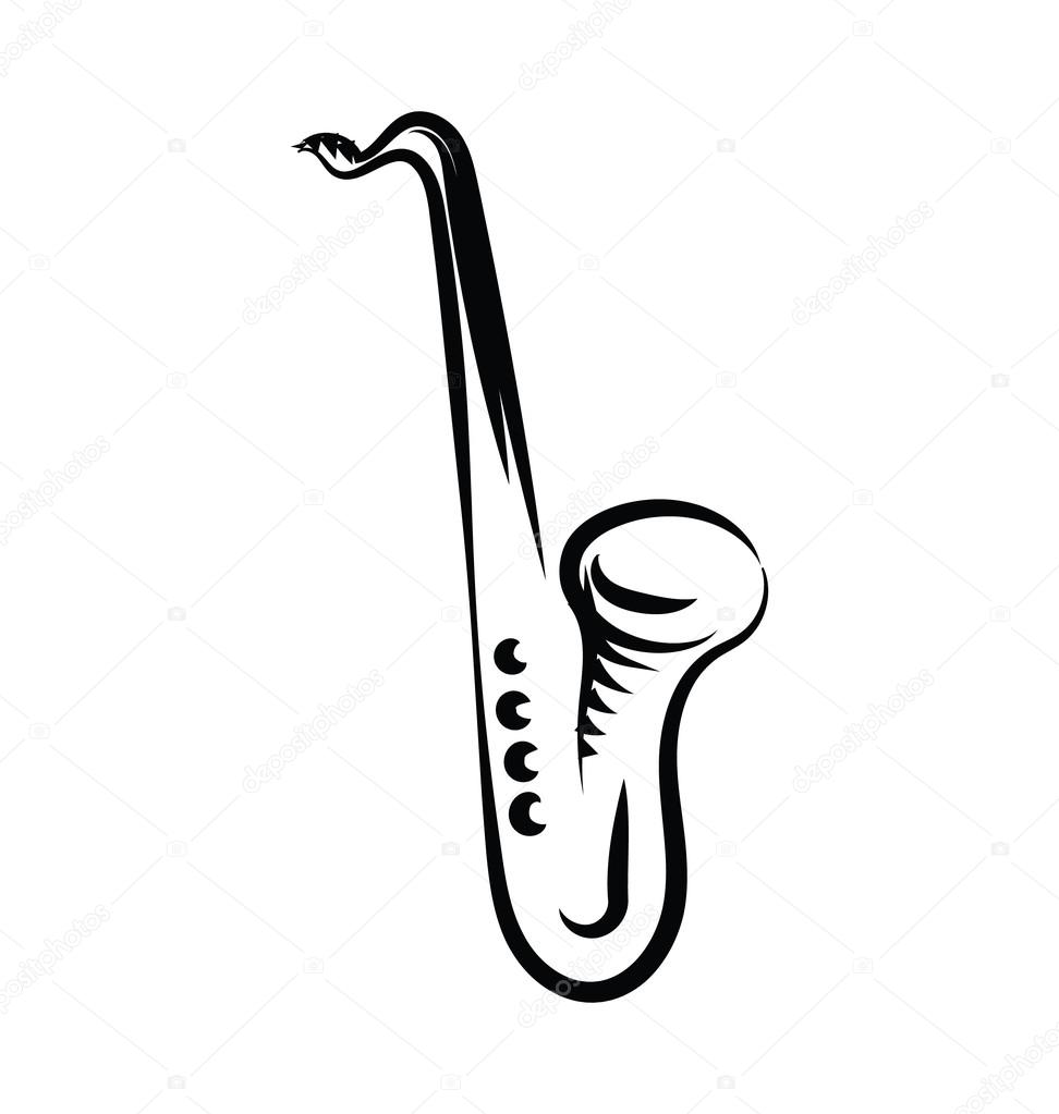 Saxophone Vector Icon