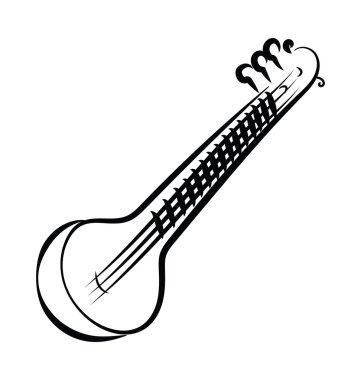 UD el çizilmiş vektör simgesi