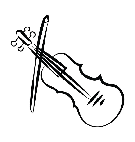 Violin Vector Icon — Stock Vector