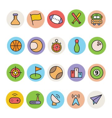 Basic Colored Vector Icons 10