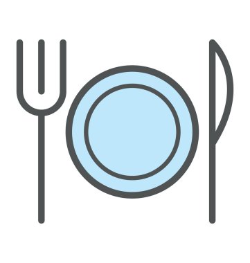 Kalın simge tasarlamak yemek