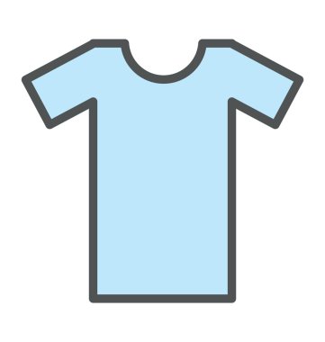 Gömlek kalın simge tasarlamak