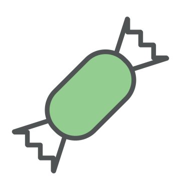 Şeker kalın simge tasarlamak