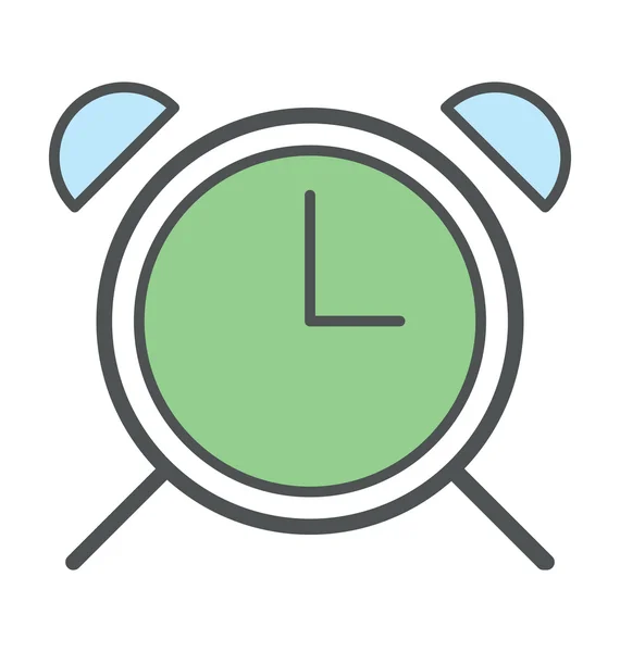 Reloj despertador Icono audaz Ilustración — Vector de stock