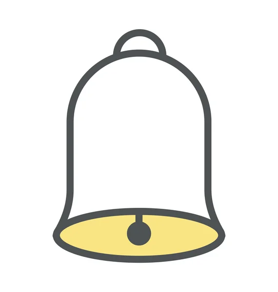 Bell Bold Icon Illustration — Stock Vector