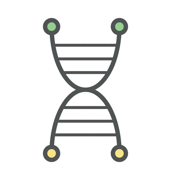 DNA fet ikon Illustration — Stock vektor