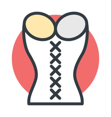 Kadın Top vektör simgesi