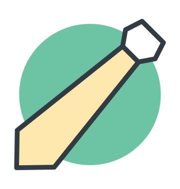 vektör simge kravat