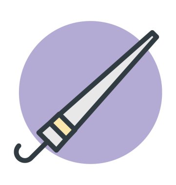 şemsiye vektör simgesi