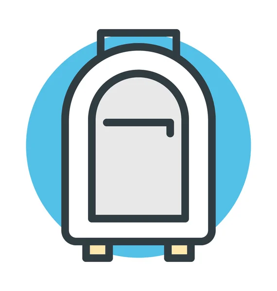 Luggage Vector Icon — Stock Vector