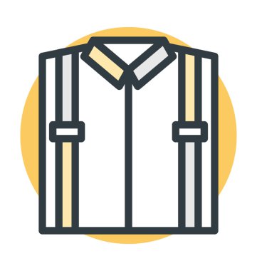 Gömlek vektör simgesi