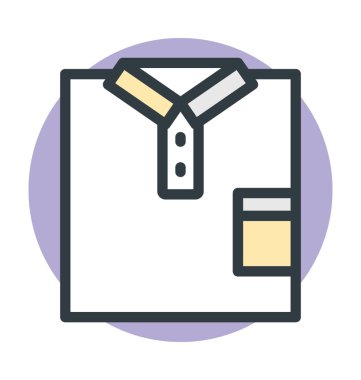 Player gömlek vektör simgesi