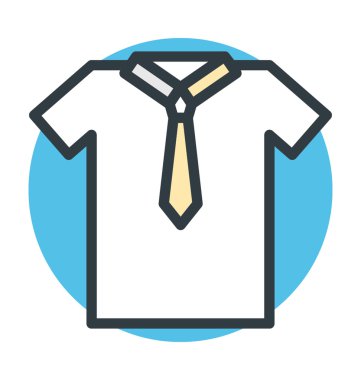 Vektör simge giyim erkek