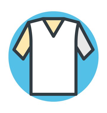 Resmi elbise vektör simgesi