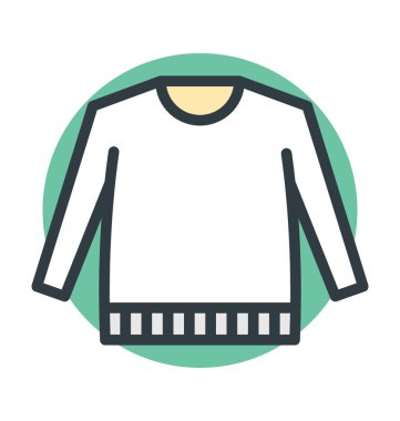 Gömlek vektör simgesi