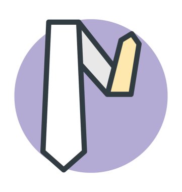 vektör simge kravat