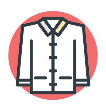 Vektör simge giyim erkek