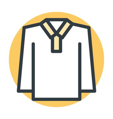 Casual giyim vektör simgesi