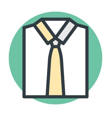 Vektör simge giyim erkek