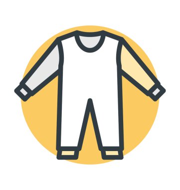 Bibpant vektör simgesi