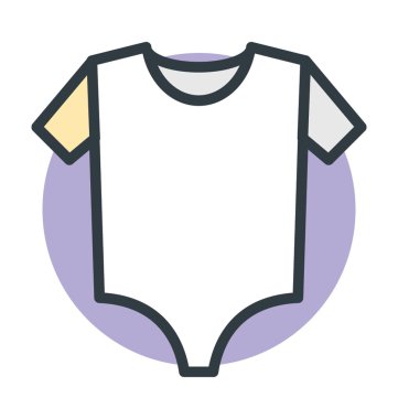 Yelek vektör simgesi