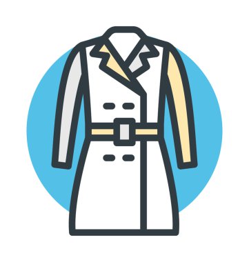 Hırka vektör simgesi