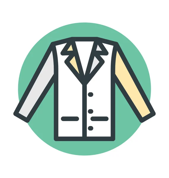 Formele kleding Vector Icon — Stockvector