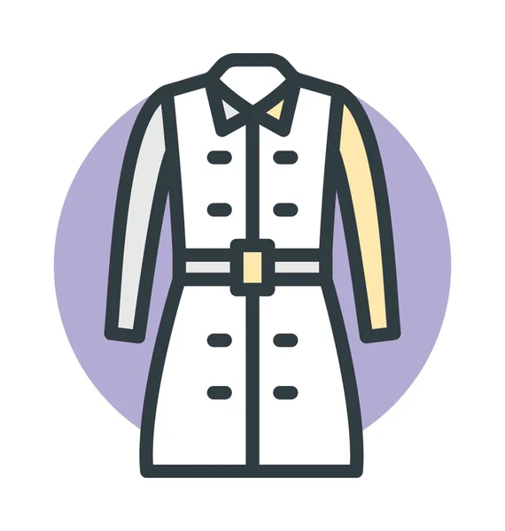 Women Dress Vector Icon — Stock Vector