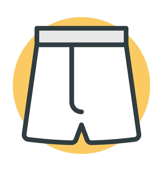 Pantie Vector Icon — Stock Vector