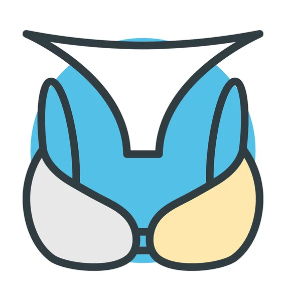 String Bikini Vector Icon — Stock vektor