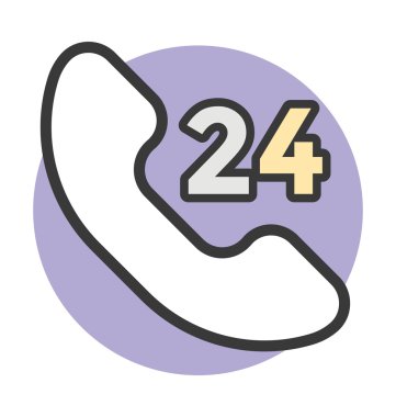 Tam hizmet vektör simgesi