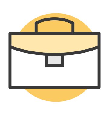 Evrak çantası vektör simgesi