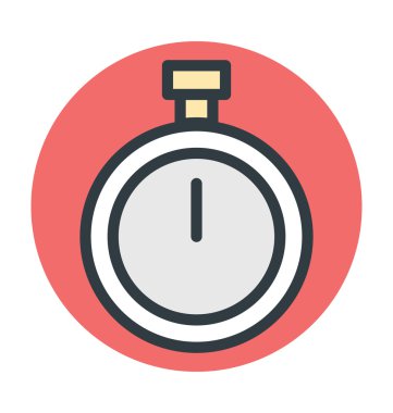 Stopwatch vektör simgesi
