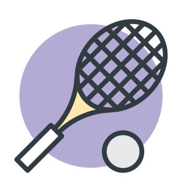 Tenis vektör simgesi