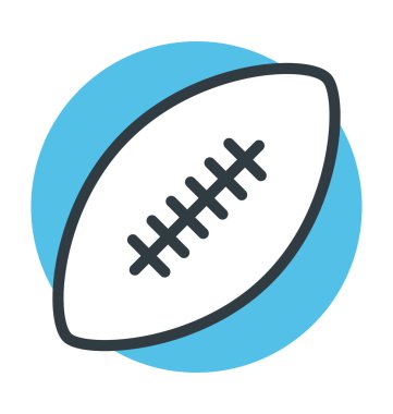 Rugby vektör simgesi