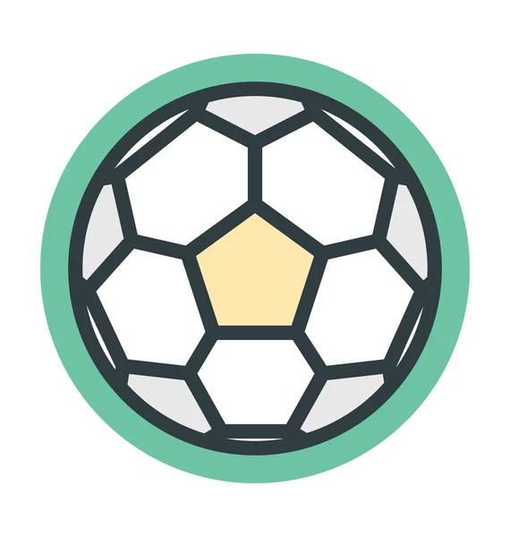 Icône vectorielle de football — Image vectorielle