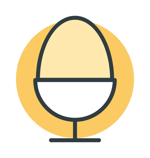 Egg Cup vektor Icon — Stock vektor