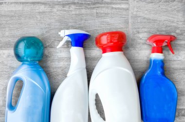 deterjanlar, kumaş yumuşatıcılar ve sıvı doser Kepçe yıkama 