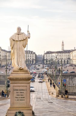 Vittorio Emanuele Piazza Gran Madre Dio Turin piedmont İtalya