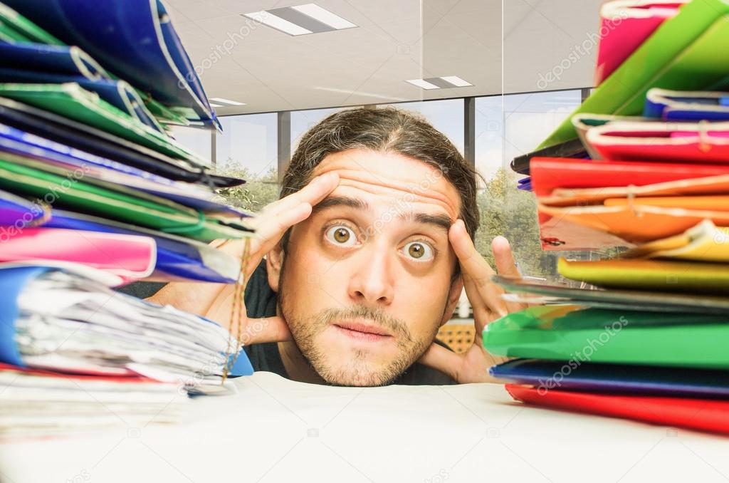 employee headache folders backlog