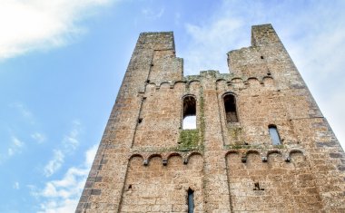 Harabeleri - Tuscania - Viterbo - İtalya seyahat kule