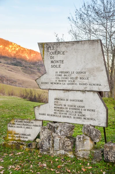 Parco storico di Monte Sole - Bologna — стокове фото