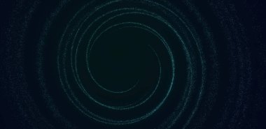 Işık efektli fütürist teknoloji çizgileri