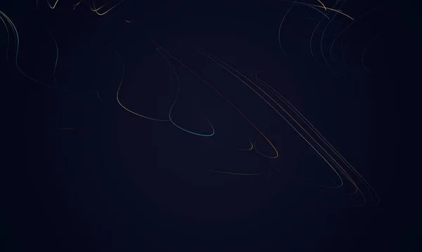 Абстрактный Фон Динамическими Волнами Линией Частицами — стоковое фото