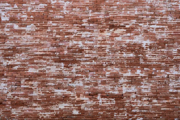 Czerwona Cegła Stara Powierzchnia Cementu Tła Tekstury — Zdjęcie stockowe