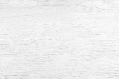 Arkaplan dokusu ve kopyalama alanı için çatlakları olan eski beyaz ahşap ev duvarı